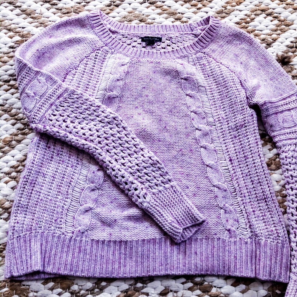 Purple Sweater